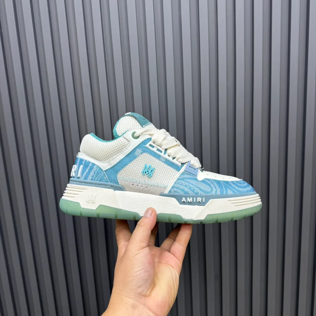 Men's shoes 💰660💰 AMIRI AMIRI trendy brand hot sale 🔥 Available all year round, couples 💑 Official website synchronization Imported fabrics 1⃣️ vs 1⃣️ replica, original factory special original sole, 35-45 (45. non-refundable)